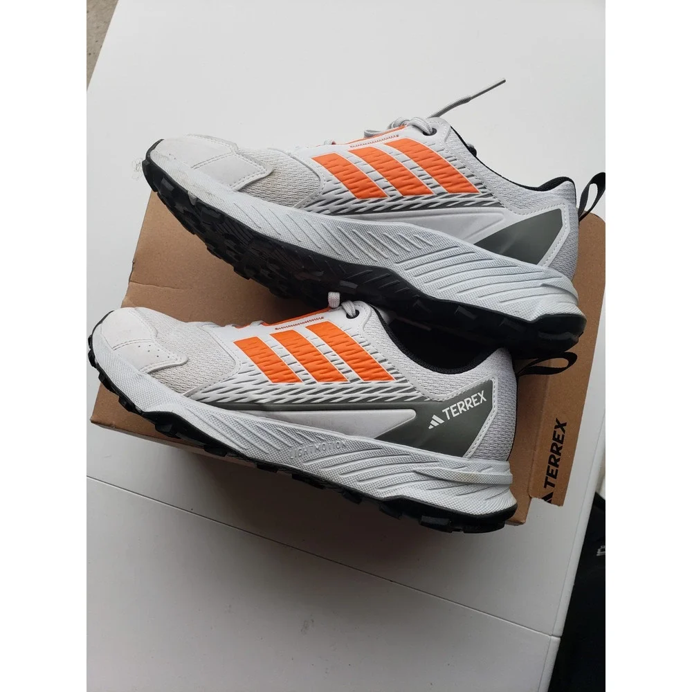 Adidas Terrex Tracefinder 2 Shoes Size 10 Womens Gray Trail Running Hiking JI428
